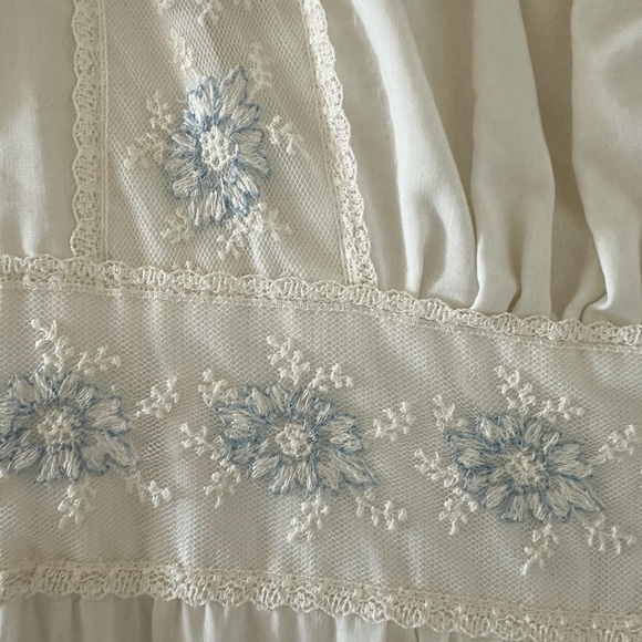 Gimme Sax Vintage dress with blue floral details - Picture 5 of 6